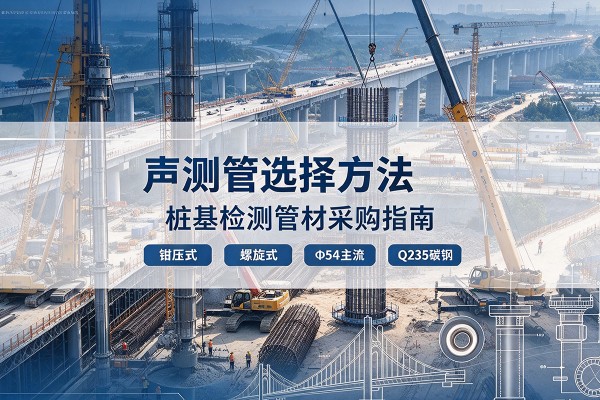 开原声测管选型标准