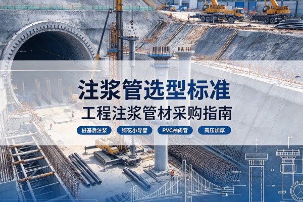开原注浆管选型标准